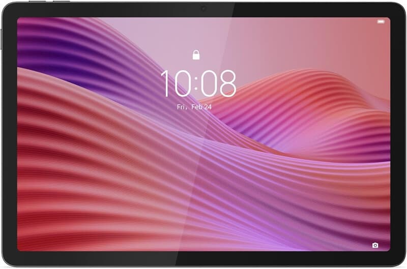 Lenovo Tab - Mediatek Processor - 128 GB Opslag - 25,6 cm (10,1 inch) Scherm - 4 GB Werkgeheugen - Wi-Fi 5 (802.11ac) - Android 14 Besturingssysteem - Grijs — afbeelding 1