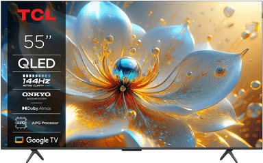 TCL 55T8C - 55 inch - 4K QLED - 144Hz - 2025 - Smart TV