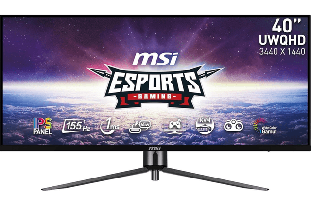 MSI MAG401QR monitor 101,6 cm (40") 3440 x 1440 pixels UltraWide Quad HD - Zwart