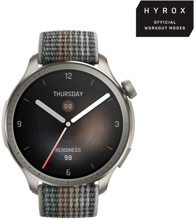 Amazfit Balance - Smartwatch - 46 mm - Zilverkleurig