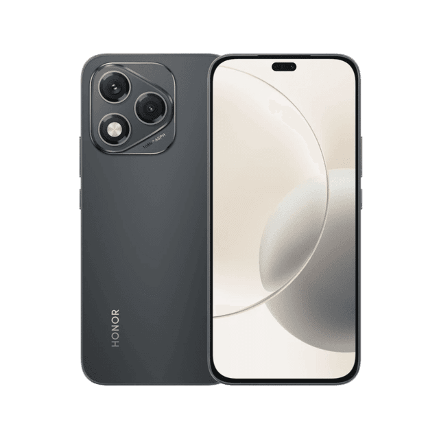 HONOR 400 Lite smartphone 5 G dual-sim NFC, 256 GB/8 GB RAM, simlockvrije Android-mobiele telefoon zonder abonnement (108 MP met AI-cameraknop, 6,7 inch scherm, 5230 mAh, Android 15) fluweelzwart