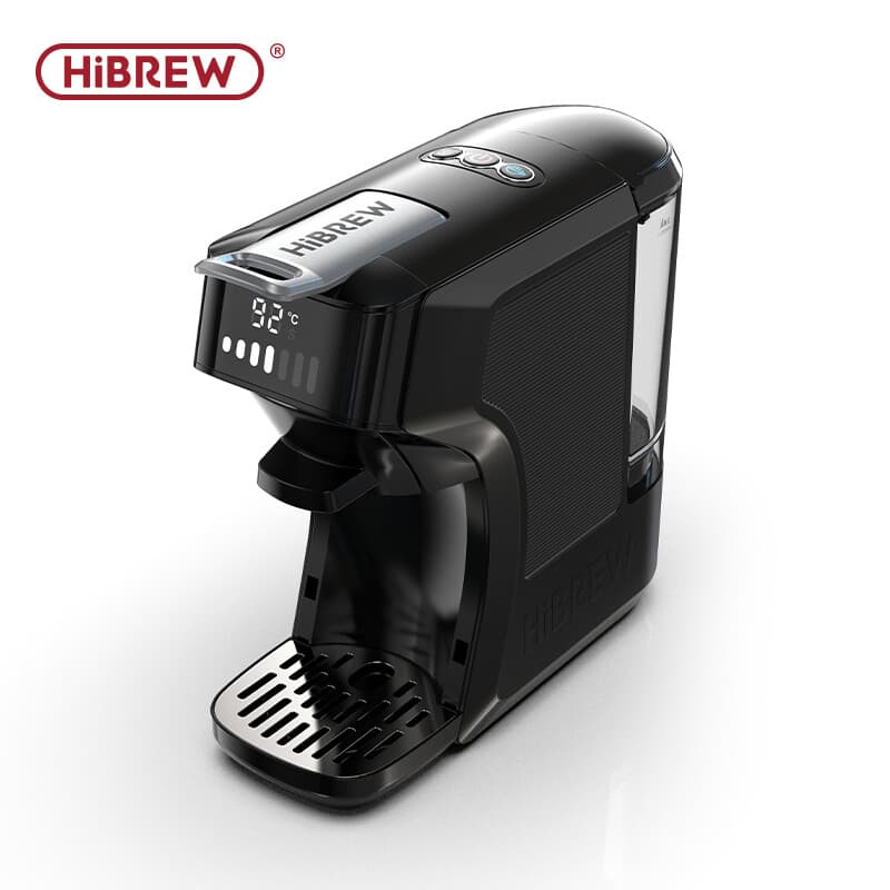 HiBREW H1C 6-in-1 capsulekoffiemachine 20 bar hogedrukextractie, warm en koud zetten, compatibel met meerdere capsules en koffiepoeder — afbeelding 1