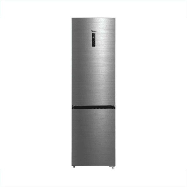 Midea MDRB521MGB02 gecombineerde koel-vriescombinatie energielabel B in roestvrij staal