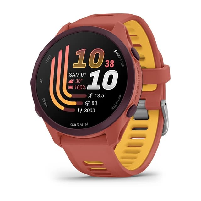Garmin Forerunner 170 Music - Hardlooplegging - 42 mm - Rood Roze