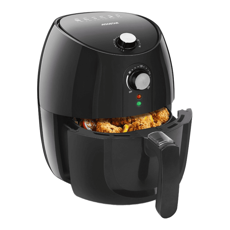 Aigostar airfryer 1500 W 3,5 L 360° heteluchtcirculatie mechanische bediening 80-200°C timer 0-30 min — afbeelding 1