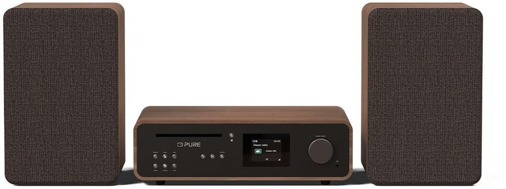 Pure Stereo Classic Zwart/Walnoot | | 0759454301309 — afbeelding 1