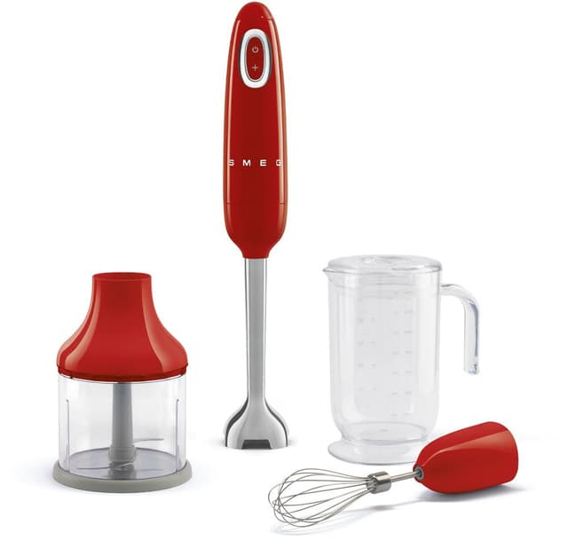 Smeg Staafmixer Rood HBF03RDEU | | 8017709343804
