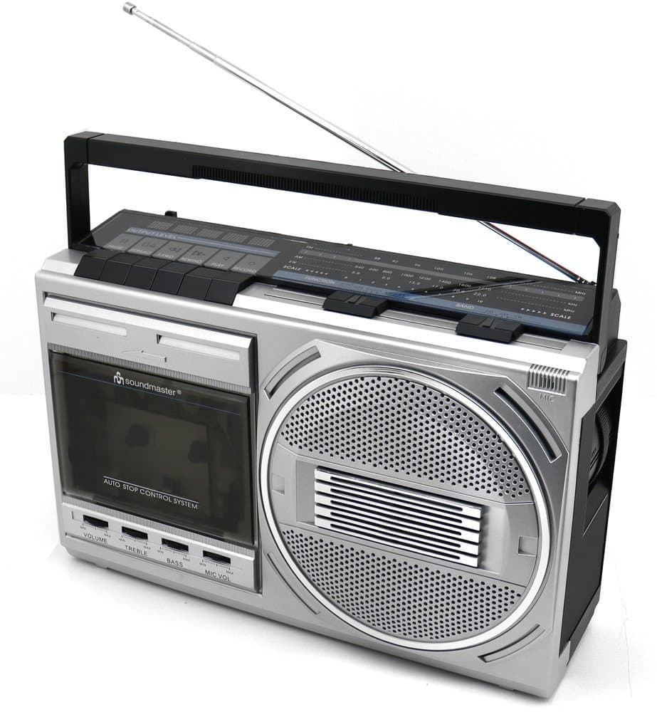 Soundmaster Retro Radio Recorder RR20SI | | 4005425012764 — afbeelding 1