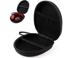 SnelShoppen - Over-ear headphone bag, universele headset hard shell, opbergcase voor oordopjes, beschermende tas, reistas, compact en duurzaam, 22cm x
