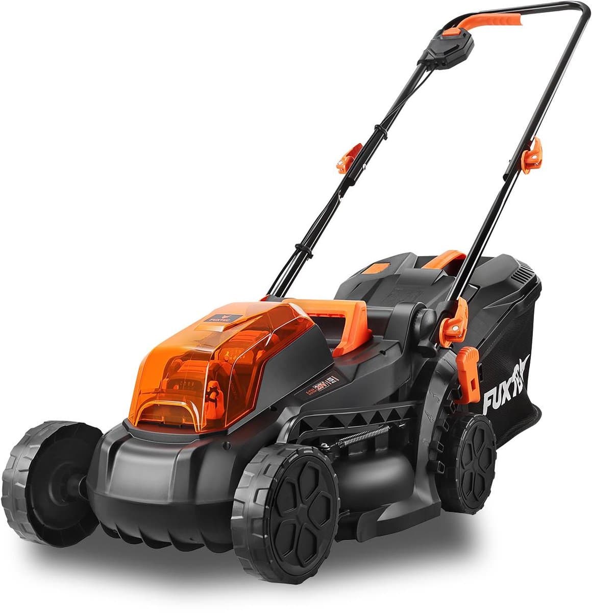 Accu grasmaaier 40V (2X20) Fuxtec FX-E1RM20 - breedte 33cm zonder accu of dubbele lader — afbeelding 1