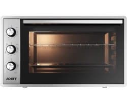 Compacte inbouwoven - Kleine oven - Koken en bakken - Hydroclean-reiniging - 42 liter - Grijs