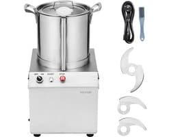 VEVOR Keukenmachine Groentenhakker Food Grade RVS Mixer 10L