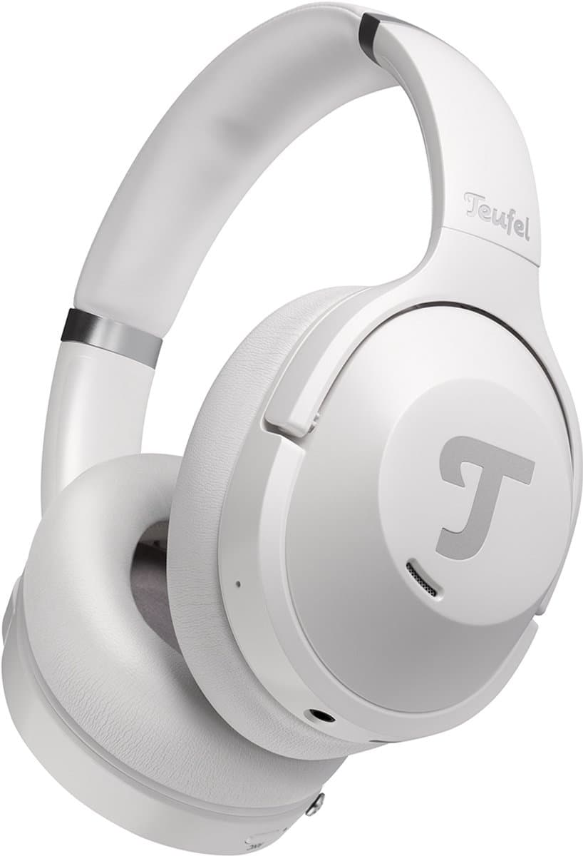 Teufel REAL BLUE NC 3 - Gesloten bluetooth over-ear koptelefoon met Active Noise Cancelling (ANC) - Lange speelduur - parelwit — afbeelding 1
