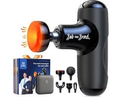 Mini Massagepistool - Draagbaar - Verwarmde Massagekop - Fluisterstil - Voor Atleten en Kantoorwerkers