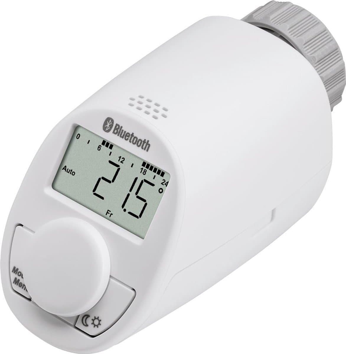 Slimme Radiator Thermostaat - Slimme Thermostaatkran - Energie Besparen - Stille Bediening - 1 Stuk - Mat — afbeelding 1