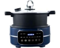 Multicooker Airfryer - Keukenapparaat - Gezond Koken - Veelzijdige Functies - 5L Capaciteit - Zwart