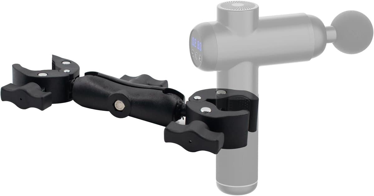 Solidchoice - Massage Gun Houder met Dubbelzijdige Klem en 360° Rotatie — afbeelding 1