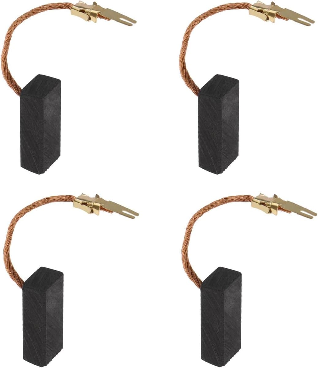 Grasmaaier koolborstels 6 x 9 x 20 mm - 2 paar - vervangend onderdeel - herstel motorprestaties - ShopVlot — afbeelding 1