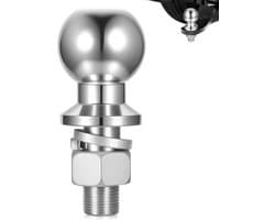 SnelShoppen - Clutch Ball Tractor Grasmaaier 50mm Trekhaakbal, 3.5 Ton Trekhaakbal voor Aanhangwagen, Trucks, Tractoren - RVS, Duurzaam en Sterk