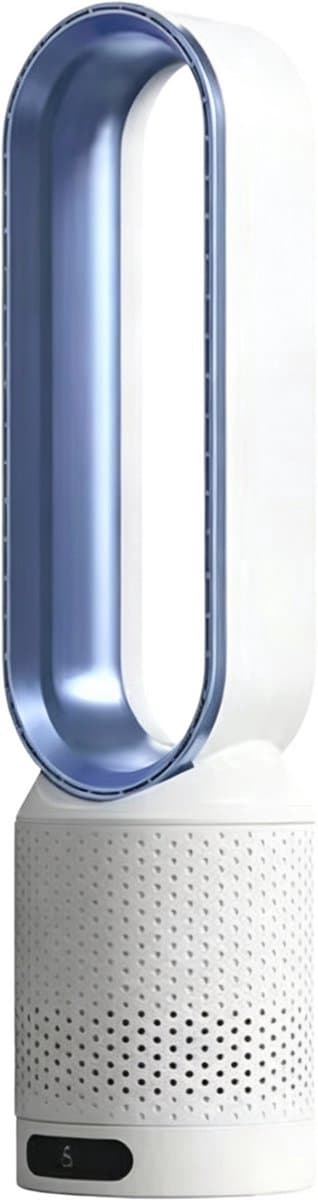 Casalora Ventilator Staand - Bladloze Ventilator 58 cm - Luchtcirculator met Afstandsbediening, 8 Snelheden, 90° Oscillatie, Timer en Luchtzuivering – Veilig en Comfortabel voor Woonkamer, Slaapkamer en Kantoor - Blauw — afbeelding 1