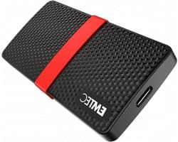 Draagbare SSD - Externe Opslag - Bestanden Overzetten - Snelle USB 3.1 - 1 TB - Zwart