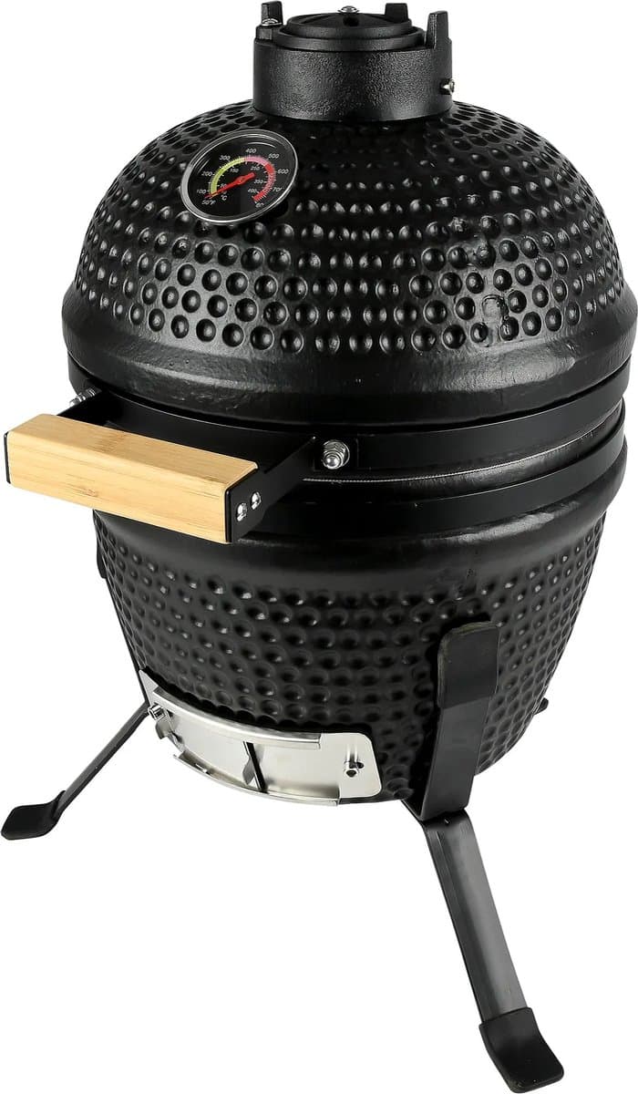 Benson Garden barbecue - Kamado barbecue - 13 inch mat zwart — afbeelding 1