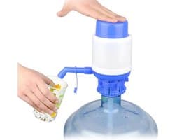 Let op type!! Middellange gebotteld drinkwater Hand druk druk pomp Dispenser Water druk apparaat