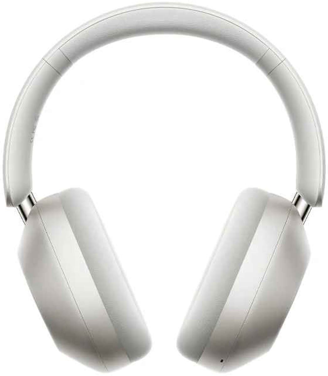 DrPhone Picun F6 Draadloze Over-Ear Bluetooth 5.3 Hoofdtelefoon – App Ondersteuning - Hybride ANC & ENC – Zelfadaptieve Ruisonderdrukking - Transparantie Modus- Ruimtelijke Audio & Hoofdbewegingsvolging - Wit — afbeelding 1