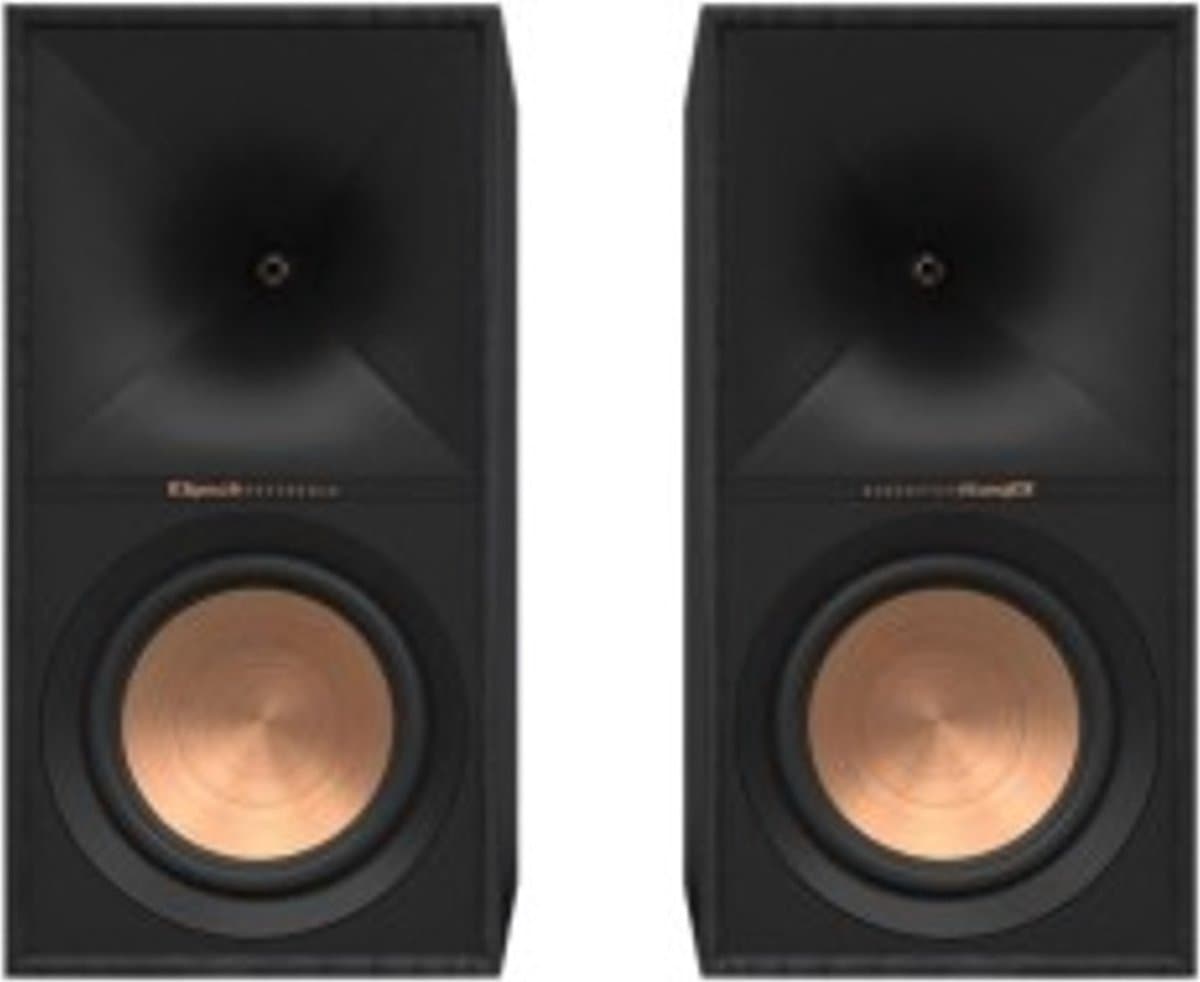 Klipsch R-60M Zwart Boekenplank luidspreker — afbeelding 1