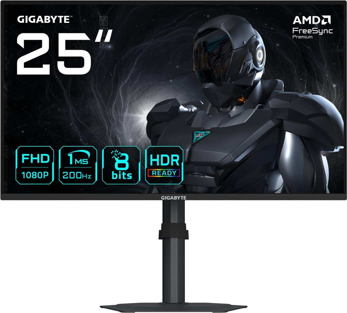 Gigabyte G25F2 - Full HD IPS Gaming Monitor - 200Hz - 25 inch — afbeelding 1