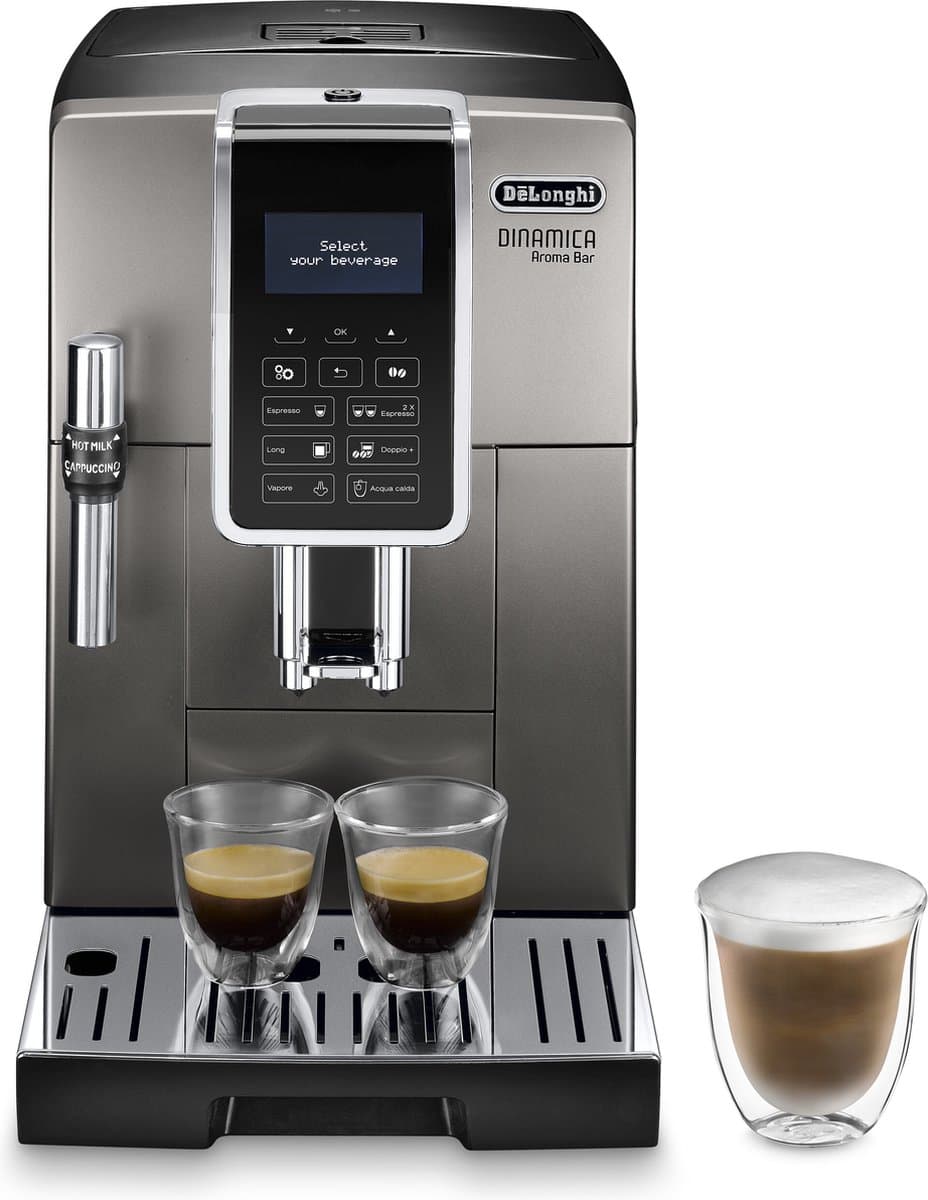 De’Longhi Dinamica Ecam Aroma Bar ECAM359.37.TB - Volledig automatisch Espressomachine - 1,8 l — afbeelding 1