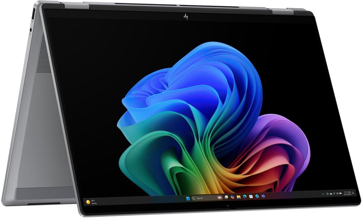 HP OmniBook X Flip NGAI 16-ar0772nd - 2-in-1 Copilot+ Laptop - 16 inch - OLED - AMD Ryzen AI 7 - 32 GB RAM - 1000 GB SSD - Windows 11 Home — afbeelding 1