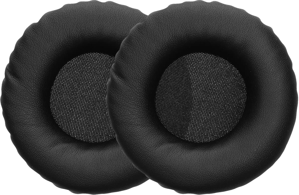 kwmobile 2x oorkussens geschikt voor Pioneer DJ HDJ-CUE1 - Earpads voor koptelefoon in zwart — afbeelding 1