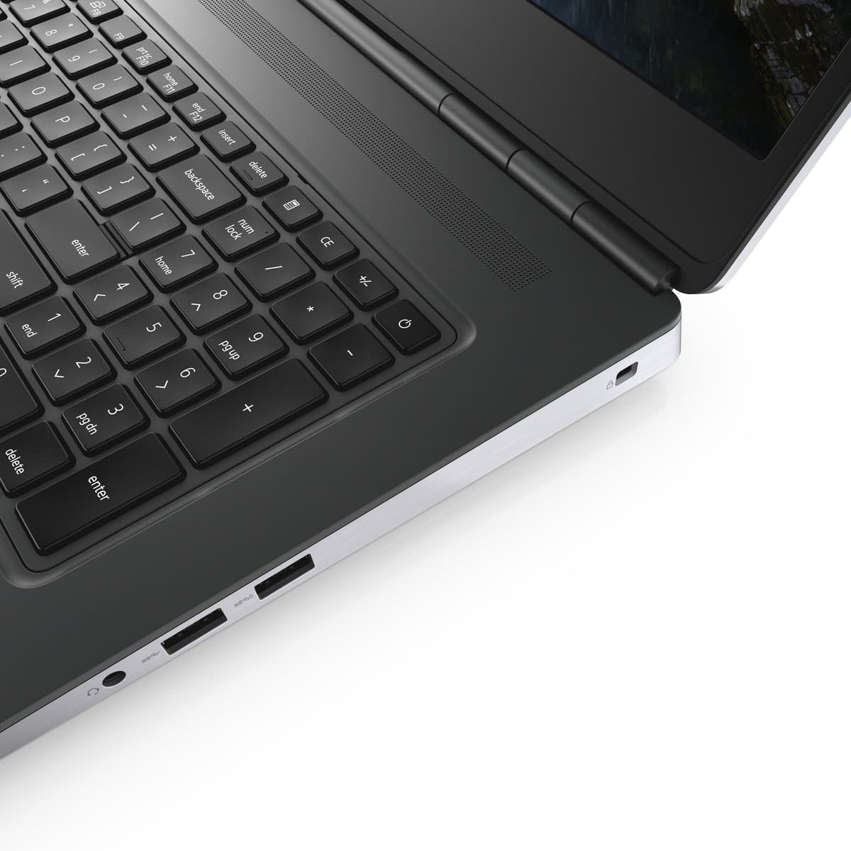 DELL Precision 7760 | Intel Core i9 | NVIDIA RTX A4000 | 43.9 cm (17.3″) | 512 GB SSD | 16 GB | DE | WiFi | Windows 11 Pro — afbeelding 1