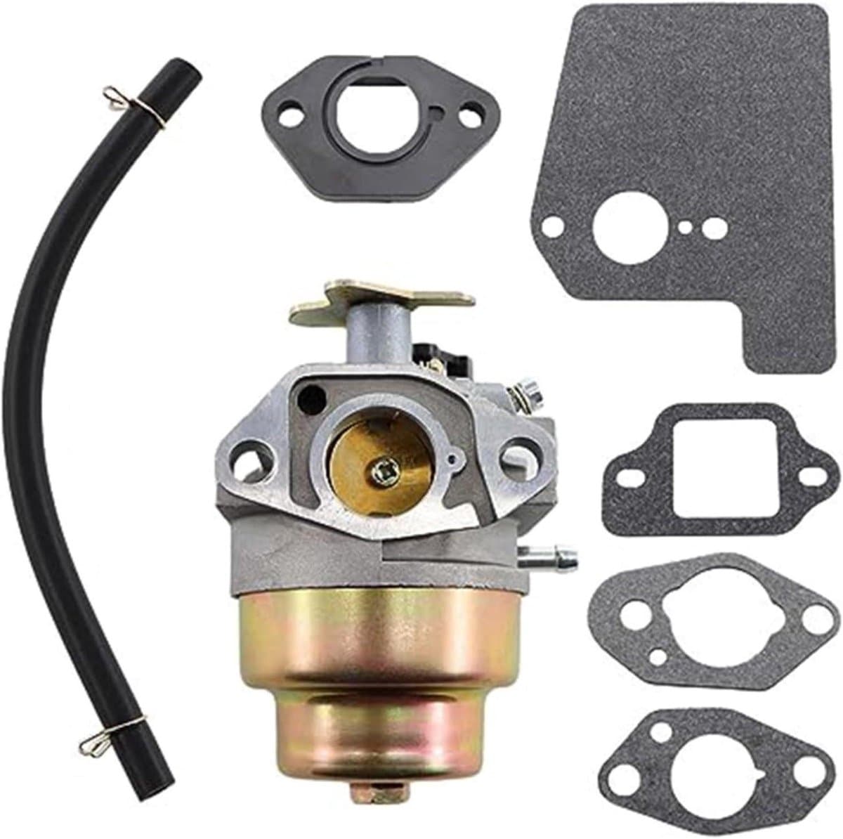 Carburateurset Grasmaaier - Motoronderdeel - Motoronderhoud - Complete Installatieset - 10 x 10 x 6 cm - Metaal — afbeelding 1