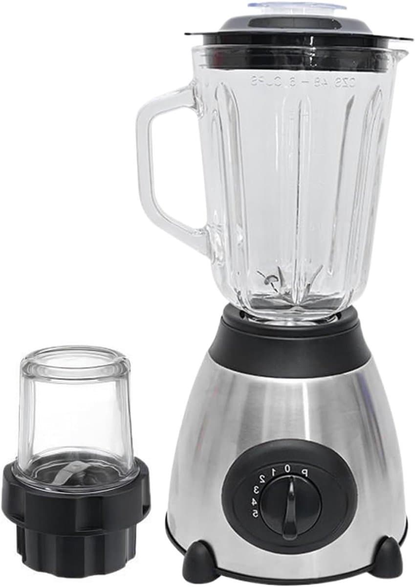 Blender Voor s | Kruidenmaker En Keukenmachine Met Verwisselbare Glazen Beker - Blender,Voor Thuis Gezin Vrienden En Volwassenen In De Keuken — afbeelding 1