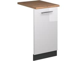 Vaatwasser Frontpaneel Hoogglans Wit 45 cm Inbouwkeuken
