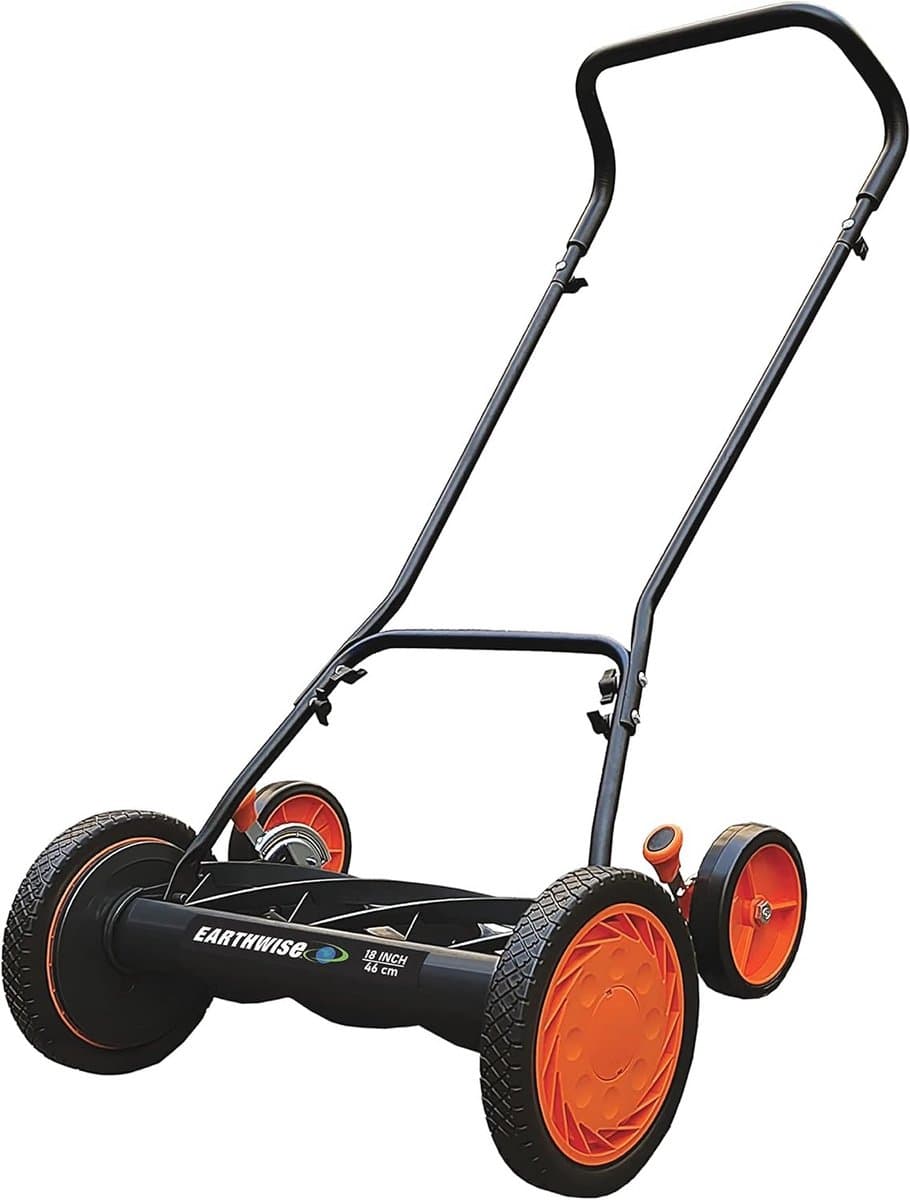 Handgrasmaaier - Kooimaaier Gazon - Gazon Onderhoud - 7 Messen Staal - 457 cm - Groen — afbeelding 1