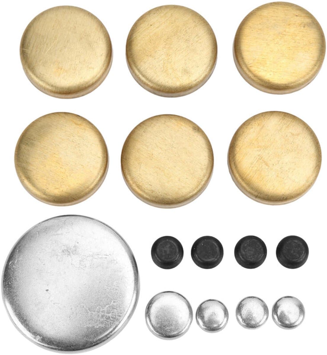 Geschikt voor MPE-108BR messing gelplugset voor Ford small-block motoren (255ci, 260ci, 289ci, 302ci, 351ci) — afbeelding 1