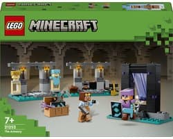 LEGO Minecraft De wapensmederij Avontuurlijk Actie Speelgoed voor Kinderen 21252