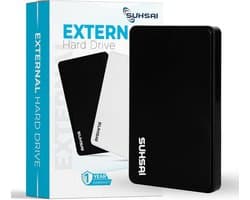 Externe Harde Schijf 500 GB - Draagbare SSD Opslag en Back-up voor PC, Laptop en Mac - USB 2.0