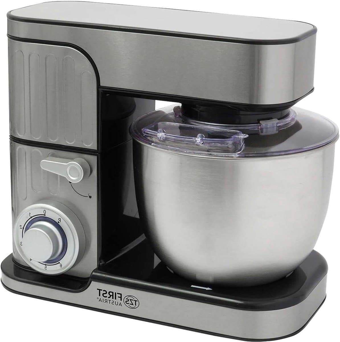 Keukenmachine - Mixer Staande - Bakken en Koken - 1300 Watt Kracht - 5 Liter Kom - Grijs — afbeelding 1