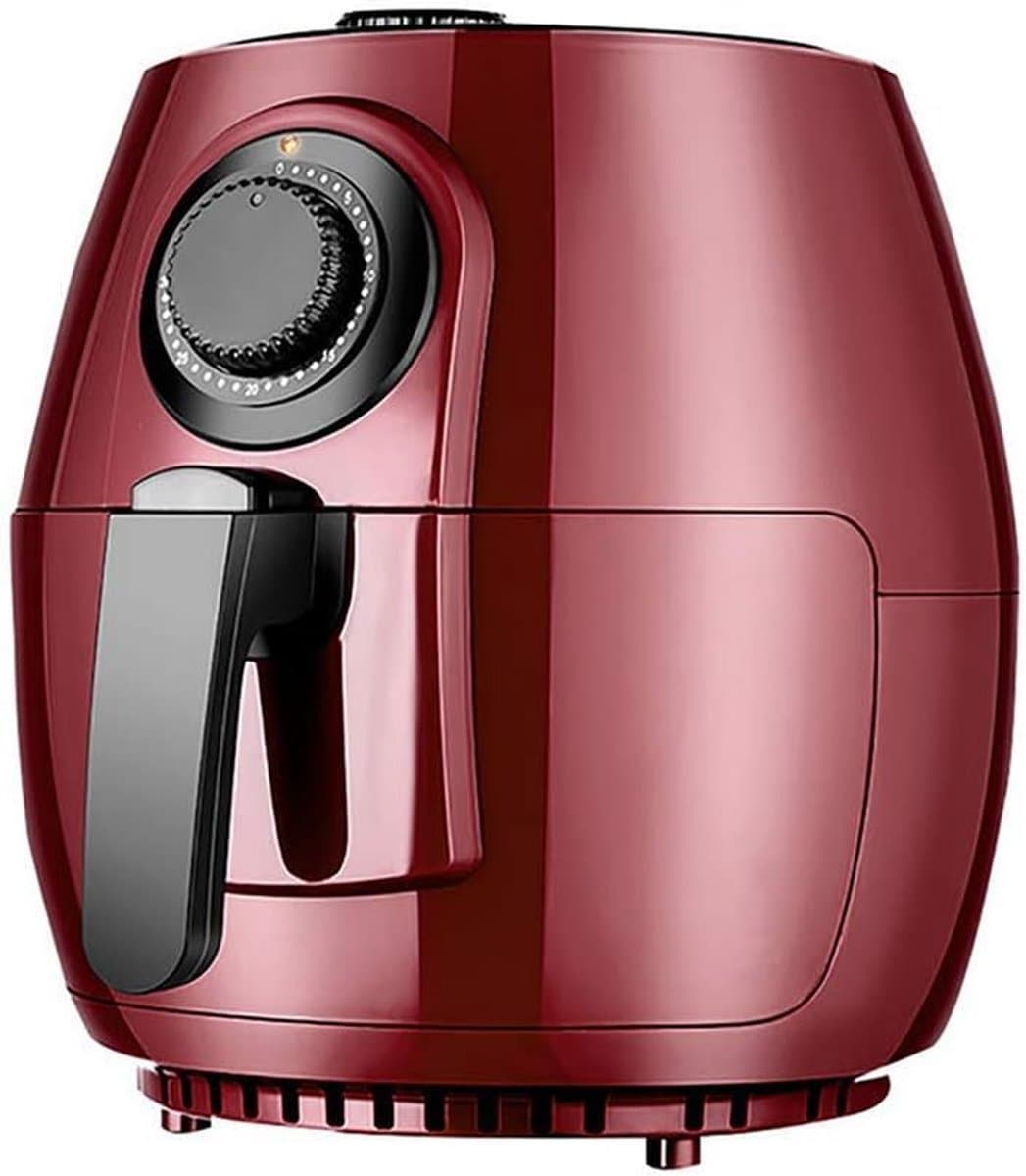 Airfryer - Heteluchtfriteuse - Gezond Koken - Extra Grote Capaciteit - 4.2 Liter - Rood — afbeelding 1