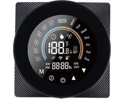 Wifi Thermostaat - Slimme Thermostaat - Verwarming Regelen - Capacitief Touchscreen - 7 Dagen Programmeerbaar - Wit