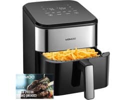 Heteluchtfriteuse Oven - Airfryer Maaltijdkoker - Gezond Koken - 8-in-1 Multifunctioneel - 62 Liter - Zwart