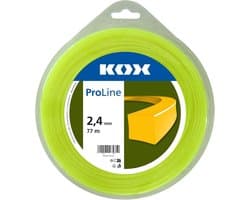 SnelShoppen - Snijdraad vierkant 4 mm diameter, 30 m lengte - Hoogwaardige snijkabel voor grasmaaier, slijtvast, fluorescerend, energiezuinig - Tuinac