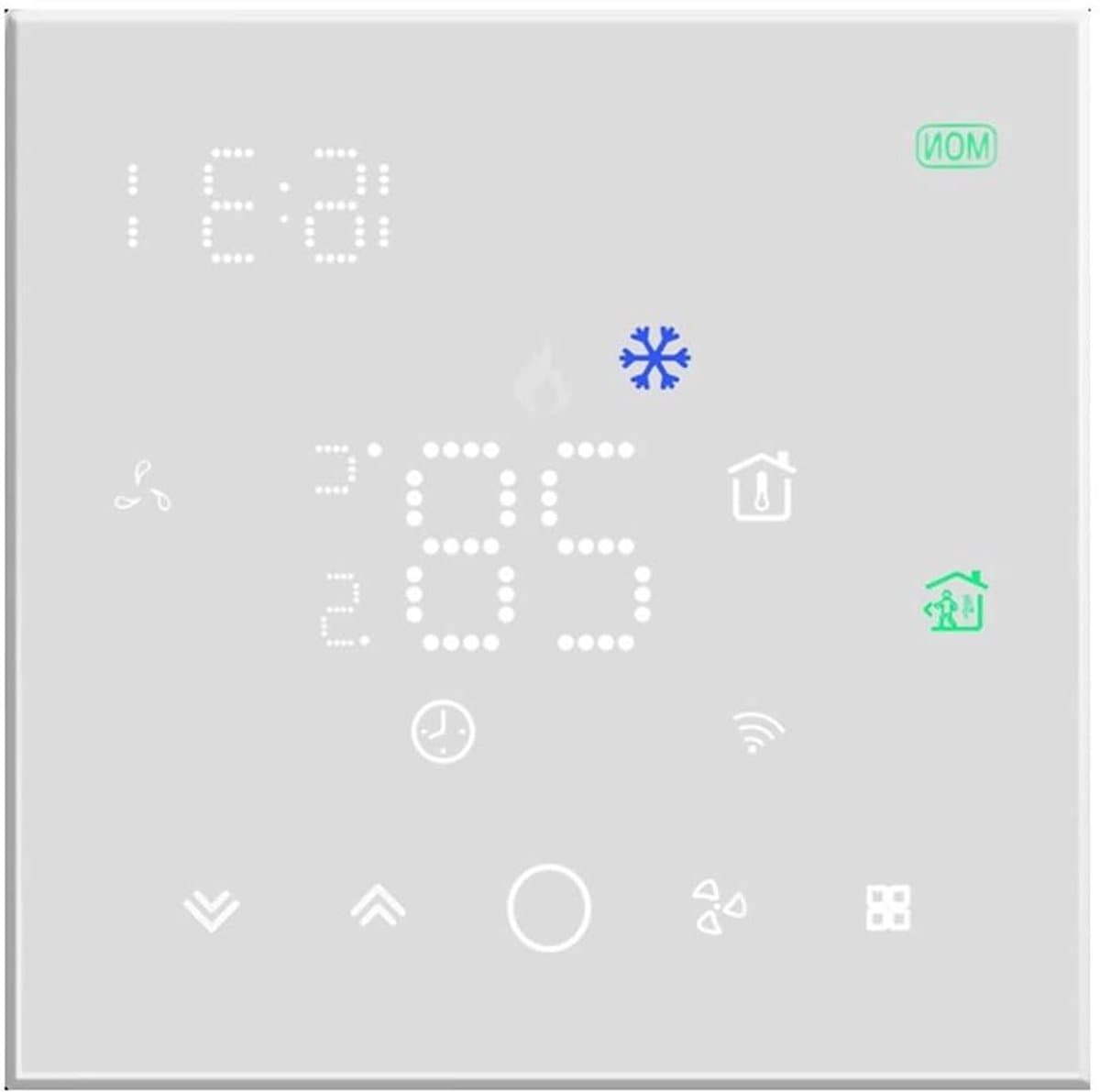Slimme Thermostaat - Temperatuurregelaar Klimaatregelaar - Comfort Thuis - Nauwkeurigheid 05°C - 1 cm lengte - Wit — afbeelding 1