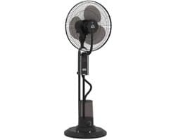 NordHaus Staande Ventilator met Waterkoeling - Luchtbevochtiger - Mistventilator - Ultrasone Verkoeling - Zwart 120 cm