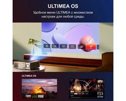 Beamer – Mini Beamer – Projector – Thuisbioscoop projector – Full HD Beamer – 1080p Resolutie – 30W Ingebouwde Speakers