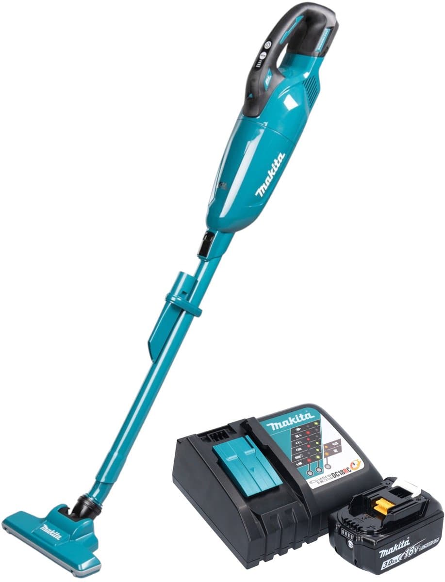 Makita - 18V ACCU-Steelstofzuiger, 1x accu 3,0 Ah LXT, lader DCL284FRF — afbeelding 1